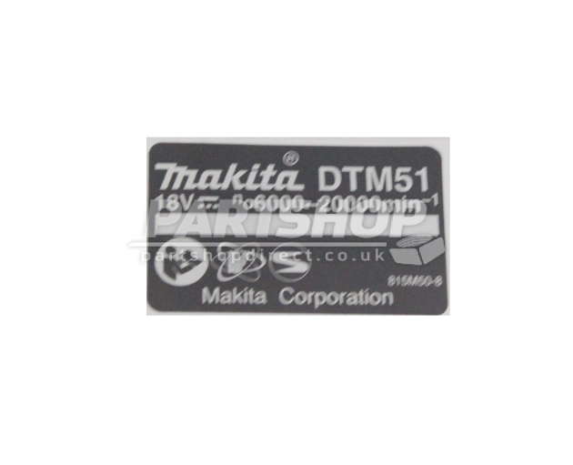 Makita DTM51 Lxt 18v Cordless Oscillating Multi Tool Spare Parts