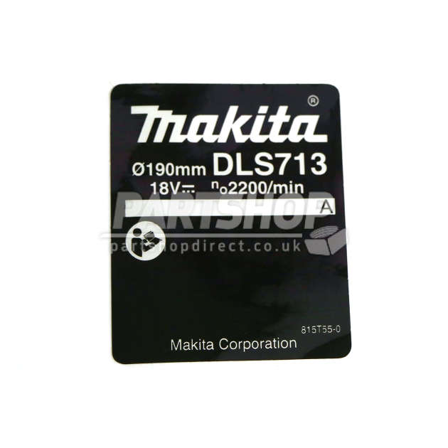 Makita DLS713 18 Volt Lxt Li-ion 190mm Cordless Mitre Saw Spare Parts