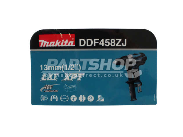 Makita DDF458 18v 13mm Cordless Brushless Drill Driver Spare Parts