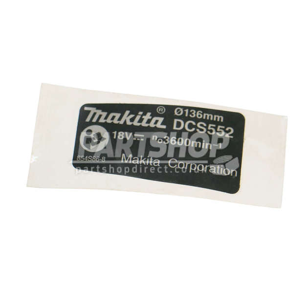 Makita DCS552 136mm Cordless Metal Cutter Spare Parts