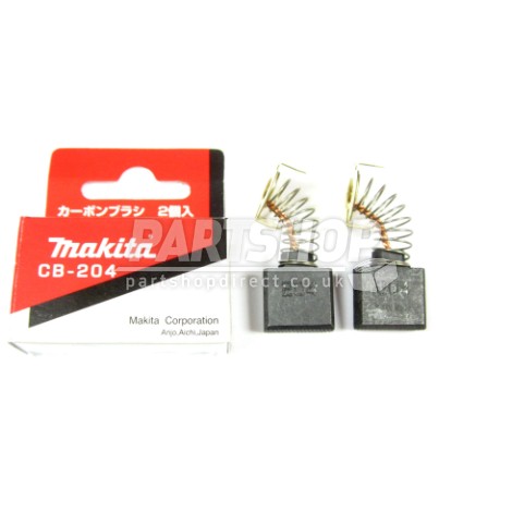 Makita Carbon Brushes CB204 for SA7000C 180mm Angle Sander 191957-7 