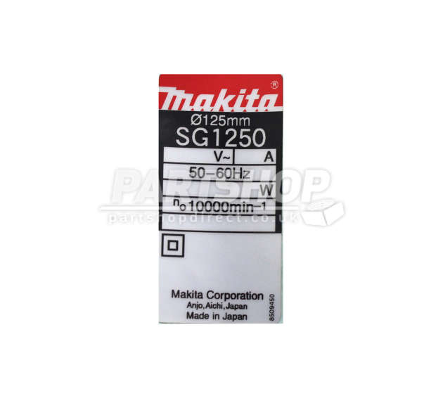 Makita SG1250 Corded 125mm Wall Chaser 110v & 240v Spare Parts