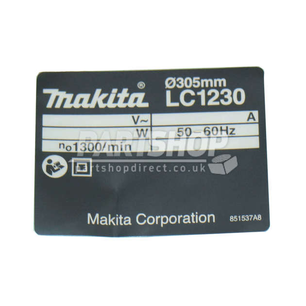 Makita LC1230 Corded 305mm Cut-off Saw 110v & 240v Spare Parts