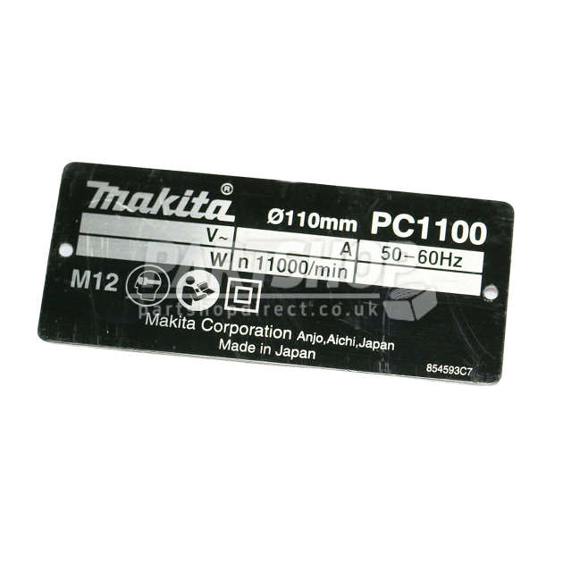 Makita PC1100 Corded 110mm Concrete Planer 110v & 240v Spare Parts