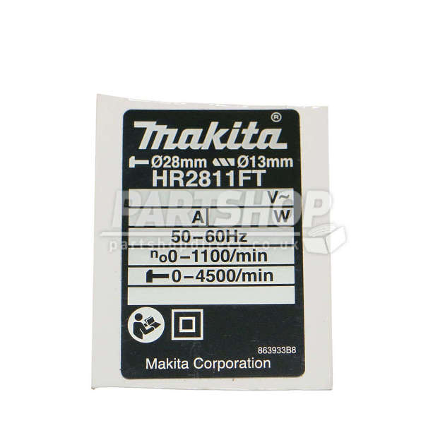 Makita HR2811FT Sds+ Rotary Hammer Spare Parts