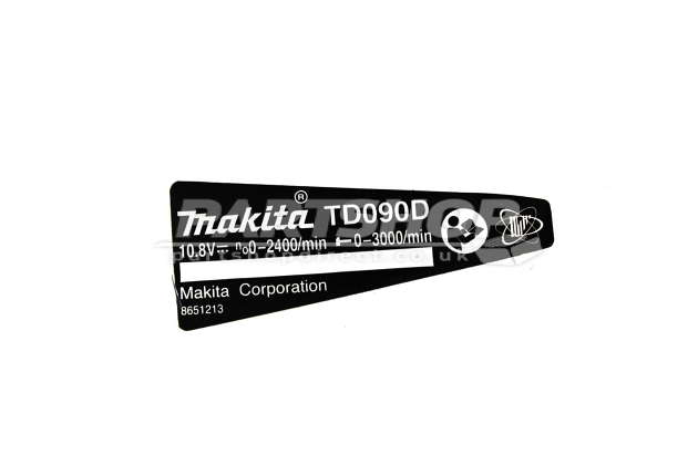 Makita TD090D 10.8v Cordless Impact Driver Spare Parts