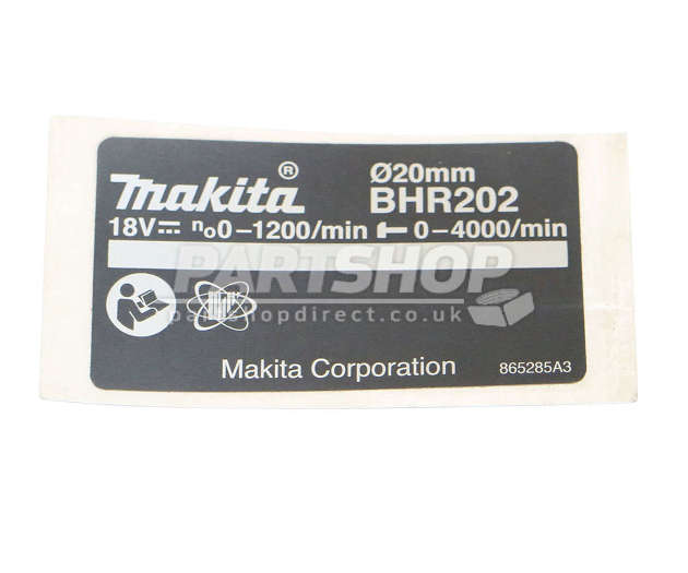 Makita BHR202 18v Lxt Sds+ Rotary Hammer Spare Parts