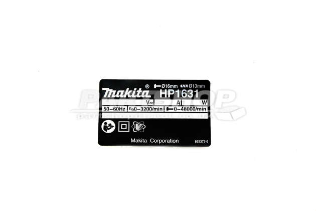 Makita HP1631 13mm Percussion Drill Spare Parts