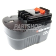 Black & Decker BATTERY 12V 1.2AH - A12 499948-30