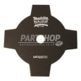 Makita Brushcutter Star Blade 230mm X 25.4mm 4 Teeth B-14118