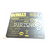 DeWalt RATING PLATE