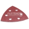 Makita Multi-Tool Sandpaper x 10 PAPER DELTA RED 120 grit