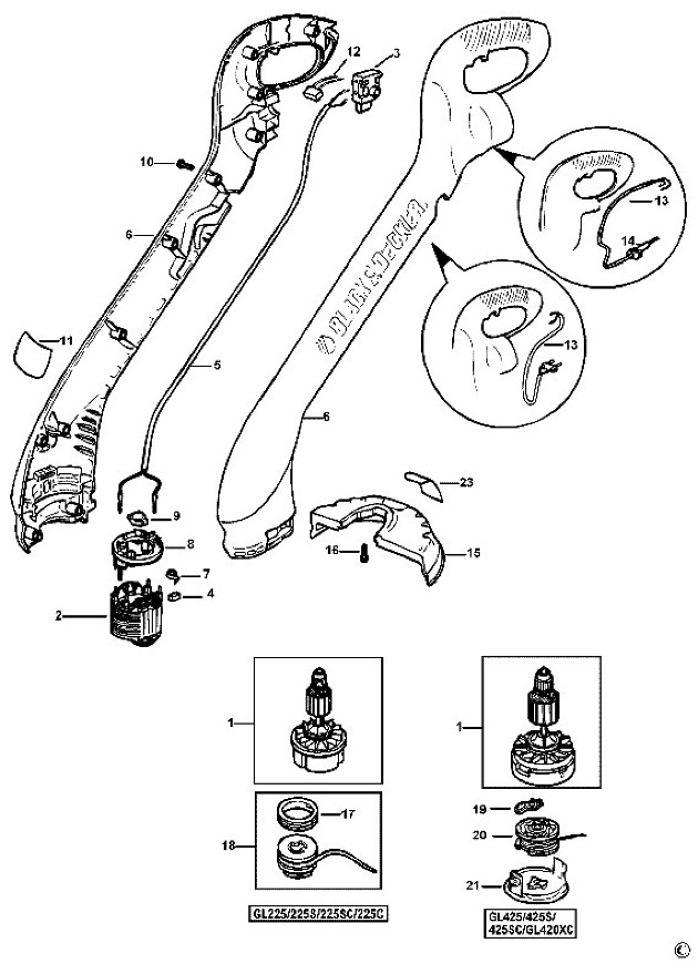 Black & Decker Spool & Line Gl340 Gl530 Gl540 Gl545 Gl560 Gl580 Strimmer 80685650 Part Shop Black & Decker Spool & Line Gl340 Gl530 Gl540 Gl545 Gl560 Gl580 Strimmer 80685650 Part Shop