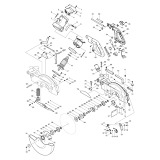 Makita LS1214L Corded 305mm Slide Compound Mitre Saw (with Laser Line) 110v & 240v Spare Parts