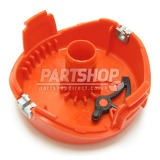 Black & Decker 597863-00 Replacement Double Line Auto-feed Orange Cover Spool Cap 