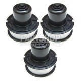 Black & Decker A6226X3 Pack Of 3 Replacement Single Line Bump Feed Spool And Line 