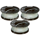Pack of 3 Replacement Single Line Auto-Feed Spool and Line