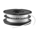Replacement Strimmer Double Line Auto Feed White Spool And Line GL7