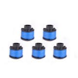 Pack of 5 Replacement Single Line Bump Feed White Spool And Line