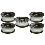 Pack of 5 Replacement Single Line Auto-Feed Spool and Line