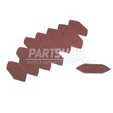 Mouse Abrasive Fingers Assorted 120g 180g 240g - Pack of 15