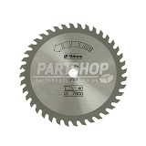184mm x 16mm x 40t Crosscut Circular Saw Blade