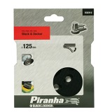 Med Hard Rubber Backing Pad 125mm
