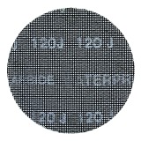 125mm Round Random Orbit Mesh Sanding Sheet 120g (Pack of 3)