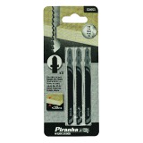 Black and Decker X23003 Piranha Wood HCS Curved U Shank Jigsaw Blades