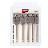 5 Piece Performance Flat Wood Bit Set