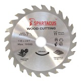 Spartacus 136 x 24T x 20mm Wood Cutting Cordless Circular Saw Blade