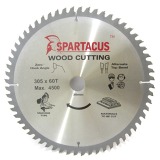 Spartacus 305 x 60T x 30mm Wood Cutting Circular Saw Blade