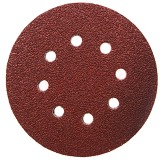 RED 125MM ABRASIVE DISC 320 GRIT QUANTITY PACK OF 50	