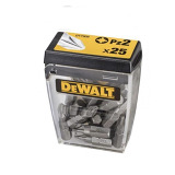 DeWalt DT7908 [no Longer Available] Flip Tic Tac Box Of 25 Piece Pozi 2 Pz2 Screwdriver Bits Set Kit 